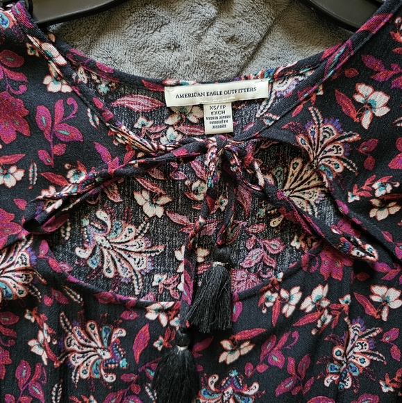 AEO Bell Sleeve Dress - Picture 5 of 5